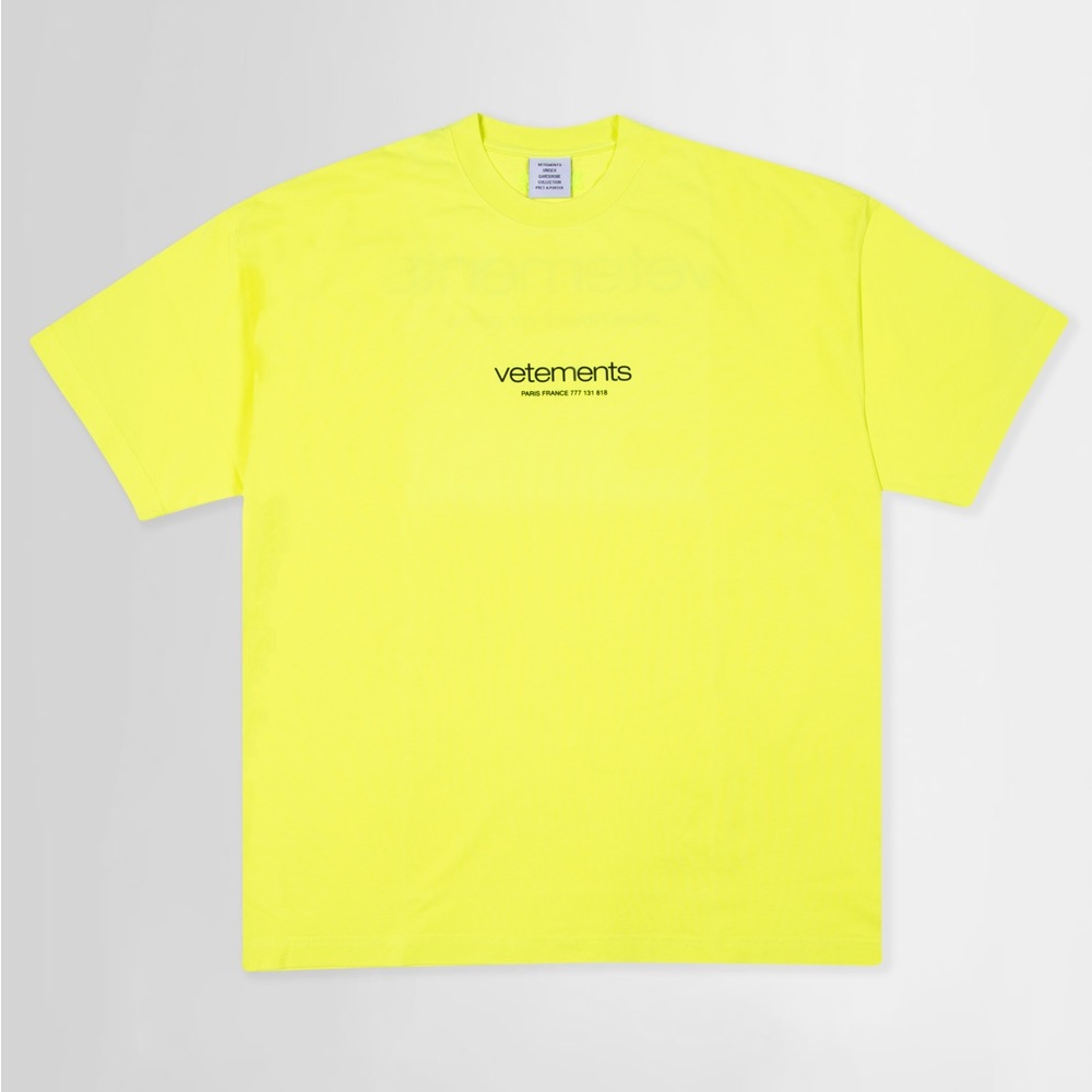 Vetement Unisex Urban Logo Tshirt